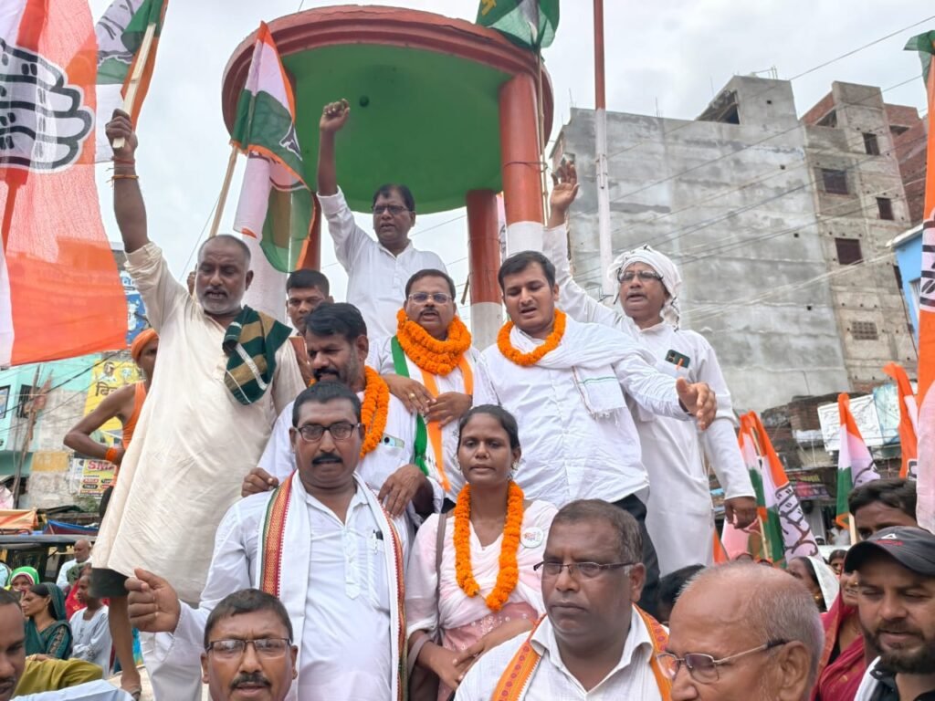 माई-बहन मान योजना, शिक्षा और रोजगार को लेकर गड़खा में कांग्रेस की जागरूकता रैली