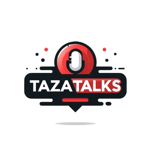 Taza Talks logo